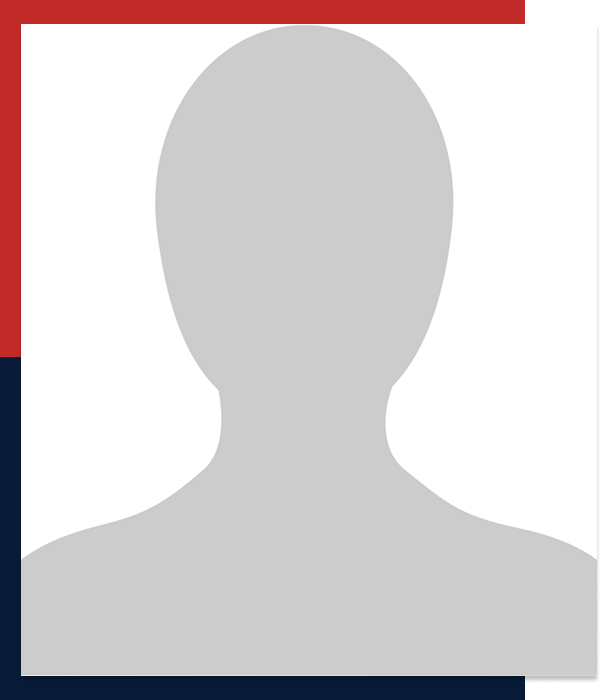 Silhouette of a person on colored background.